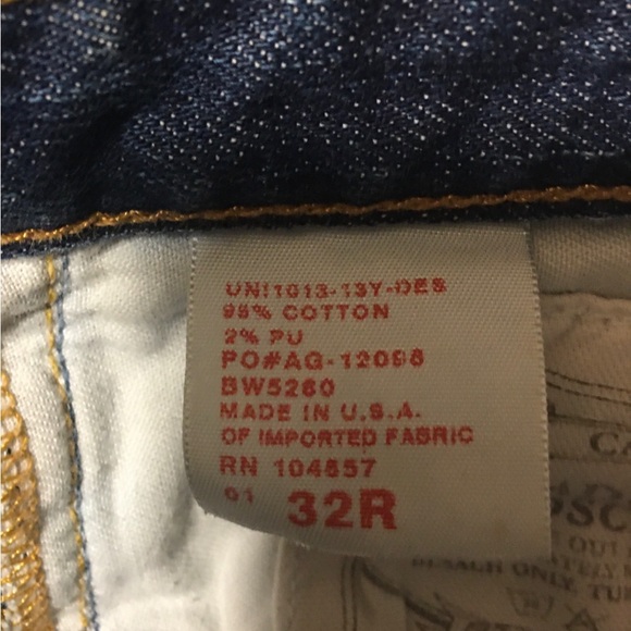 AG Adriano Goldschmied The Angel Faded Black Boot Cut Jeans Womens 32/34 - Picture 11 of 11